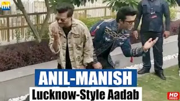 Anil Kapoor & Manish Paul Show Us Funny Lucknow-Style AADAB During 'Jugjugg Jeeyo' Promotions
