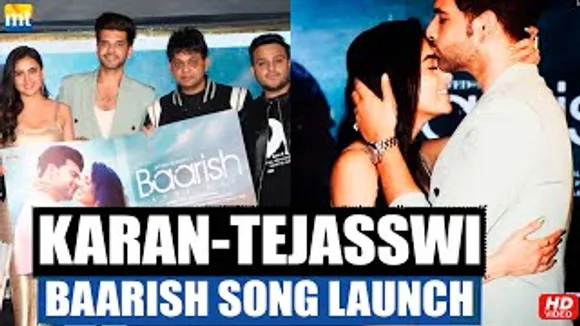 Karan Kundrra-Tejasswi Prakash's New Romantic Track 'Baarish Aayi Hai' Launch - Complete Event