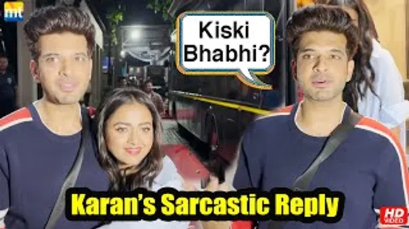 'Hamari Bhabhi Hai' Karan Kundrra asks Paps if Tejasswi Prakash is their Bhabhi in Sarcastic Way