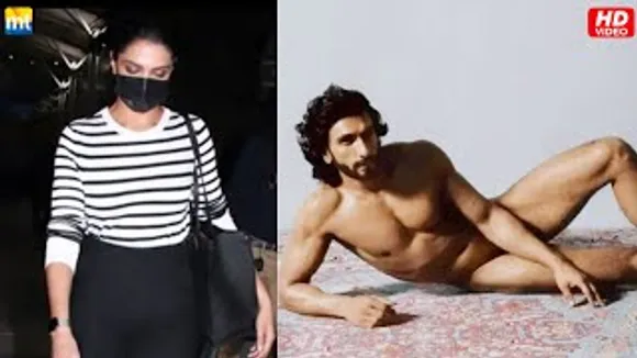 Deepika Padukone returns home amidst Ranveer Singh's Controversy of Bare Photo-shoot