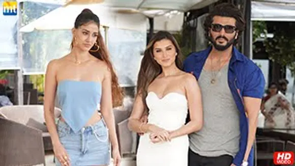 Disha Patani in all Blue, Tara Sutaria in fitting white dress, Arjun Kapoor Ek Villian Returns