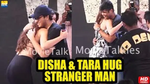 Disha Patani & Tara Sutaria OPENLY Hug & Say I Love You To A Stranger Man In Front Of Public