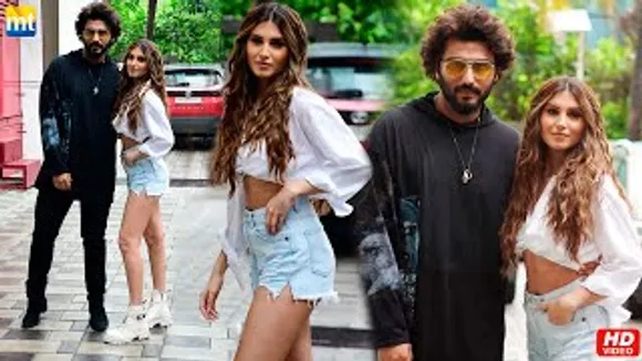 Watch! Arjun Kapoor off-screen chemistry with Hottie Tara Sutaria During 'Ek Villain Returns' Promotions
