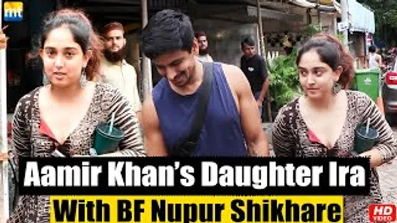 Aamir Khan's daughter Ira Khan goes on a Coffee Date with Boyfriend Nupur Shikhare