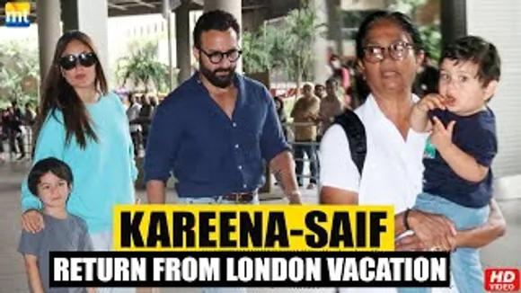 Kareena Kapoor returns amidst rumours of her 3rd Pregnancy with Saif Ali Khan, Taimur & Jeh