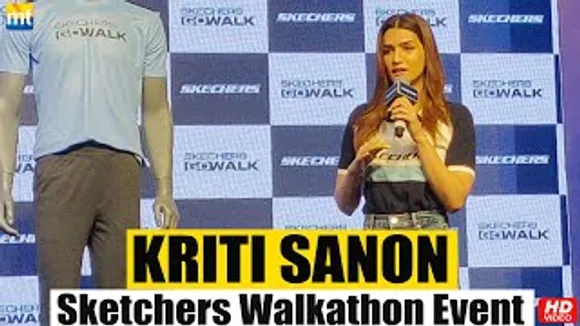 Kriti Sanon Reveals Whose Sports Biopic She Wants To Do & Yoga at Sketchers Walkathon