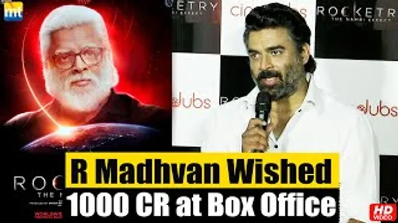 R. Madhavan wanted Rocketry To Collect 1000 Crore at the Box office, But It Didn't Happen