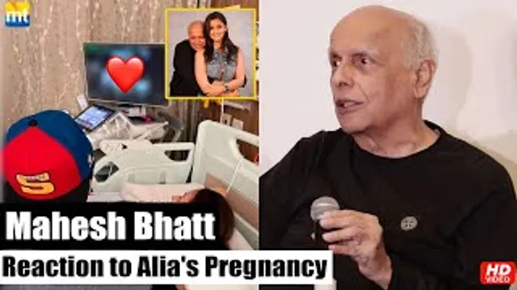Soon-to-be Nana Mahesh Bhatt takes Firki of Journalist on asking about Alia Bhatt's Pregnancy