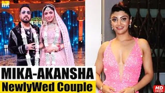 Meet Mika Singh's Hot Dulhan Akanksha Puri Sizzling in Bold Pink Dress