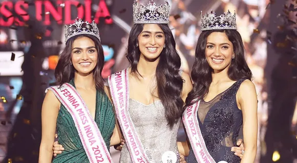 Karnataka's Sini Shetty Crowned Femina Miss India World 2022, Judged By Malaika Arora, Mithali Raj & Neha Dhupia