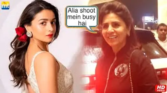 Neetu Kapoor Says BAHU Alia Bhatt Is Busy In The Shoot, Madhu Shah Returns Home