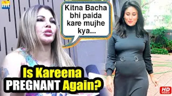 Rakhi Sawant's HILARIOUS reaction to news on Kareena Kapoor being Pregnant for 3rd time