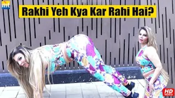 Rakhi Sawant shoots Reel Videos on Road for Instagram, You Can't STOP Laughing after watching her