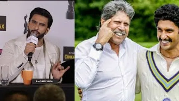 Ranveer Singh shares his experience working with Legend Kapil Dev during 83