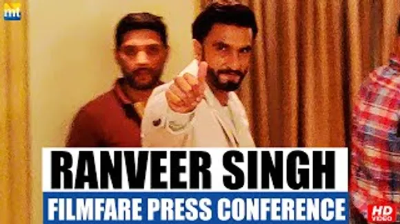 Ranveer Singh's FIRST MEDIA appearance after Controversial photoshoot at 67th Filmfare Awards Press Conference