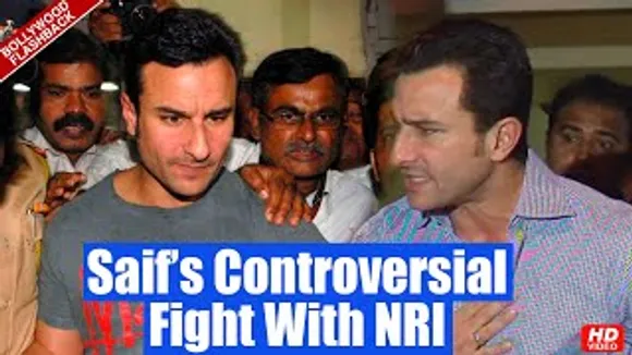 Viral Video : Saif Ali Khan Feels Sorry For Fight With NRI Businessman Outside Taj Hotel