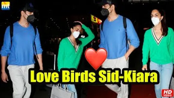 Love Birds Sidharth Malhotra-Kiara Advani Return Together After A Mini Vacation