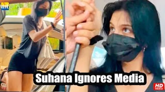 The Archies Actress Suhana Khan ignores media as she enters Dance Classes