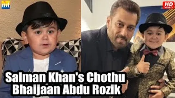 Salman Khan's Chothu Bhaijaan Abdu Rozik shares his journey from IIFA to working in Salman's Movie