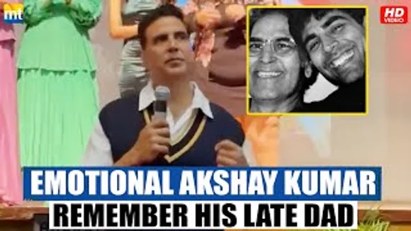 Akshay Kumar gets EMOTIONAL remembering his Father Hariom Bhatia during 'Raksha Bandhan' Event