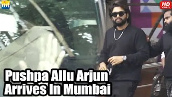 Pushpa 2 Shoot Stopped, Allu Arjun Arrives in Mumbai during the shoot break