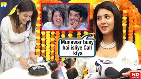 Anjali Arora gets wishes from Lock Upp Friends EXCEPT Munawar Faruqui For 'Saiyaan Dil Mein Aana Re' Music Video