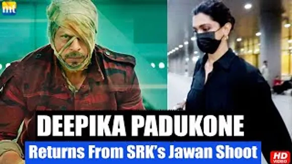 Deepika Padukone shoots with Shah Rukh Khan for Jawan, Returns From The Shoot