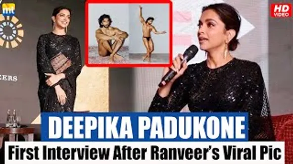 Deepika Padukone FIRST Media Interaction post Ranveer Singh's Controversial Photoshoot - UNCUT Video