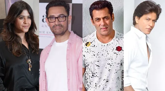 "Khans Cannot Be Boycotted" - Ekta Kapoor Backs Aamir Khan, Shah Rukh Khan & Salman Khan