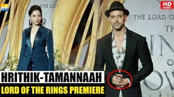 Hrithik Roshan's 6th Finger has a New Band, Tamannaah Bhatia Looks gorgeous in Black At 'The Lord of the Rings: The Rings of Power' Premiere