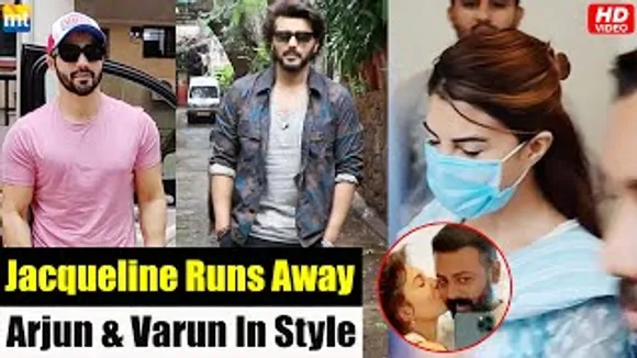Accused in Conman Case, Jacqueline Fernandez runs away from media, Stylish Arjun Kapoor-Varun Dhawan Also Spotted