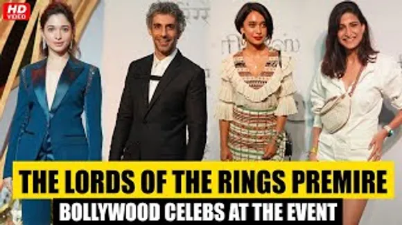Tamannaah Bhatia, Sayani Gupta & Other Bollywood Celebs At The Lord Of The Rings: Rings Of Fire' Premiere