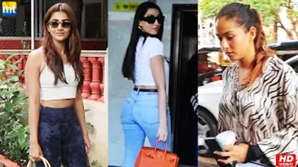 Nora Fatehi flaunting her Curves, Salman's New actress Pooja Hegde, Mira Rajput At salon