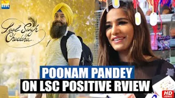 Poonam Pandey on Aamir Khan's Laal Singh Chaddha getting GOOD Response
