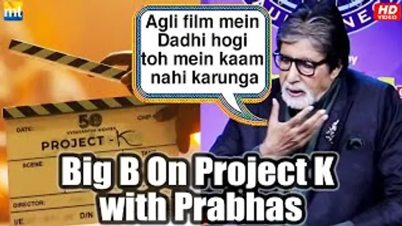 Amitabh Bachchan shares experience of working on the sets of Prabhas's Project K in Hyderabad