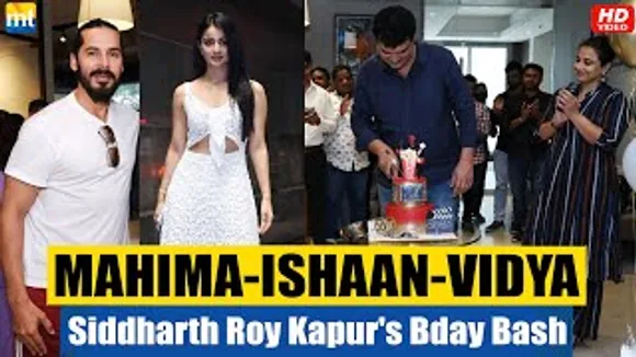 Mahima Makwana, Ishaan Khattar, Prateik And Others Attend Vidya Balan's hubby Siddharth Roy Kapur's birthday brunch
