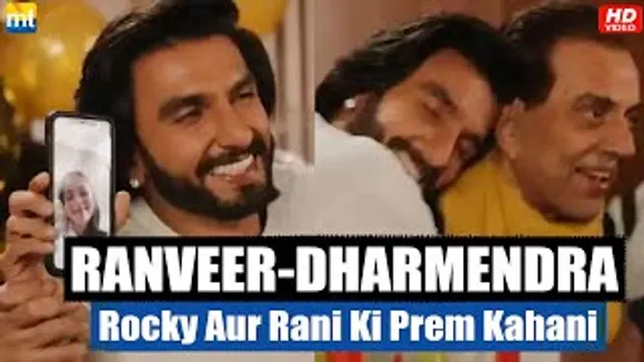 Dharmendra wraps Ranveer Singh & Alia Bhatt's 'Rocky Aur Rani Ki Prem Kahani', KJO thanks him