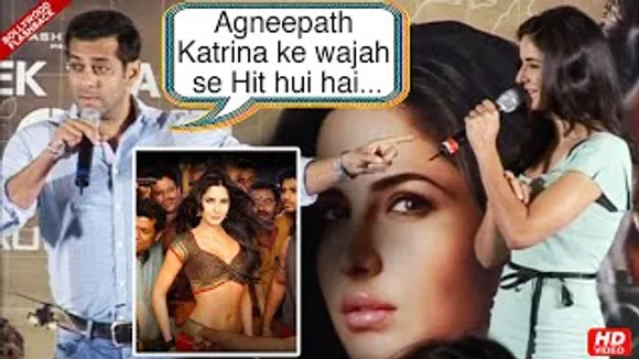 Salman Khan credits EX-GF Katrina Kaif for the Blockbuster success of Bodyguard, Agneepath