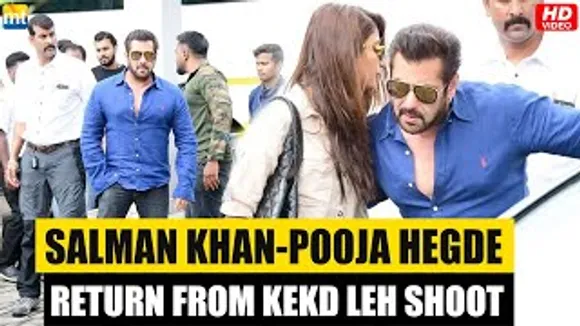 Salman Khan & 'Kabhi Eid Kabhi Diwali' co-star Pooja Hegde wrapped the Leh schedule of the film