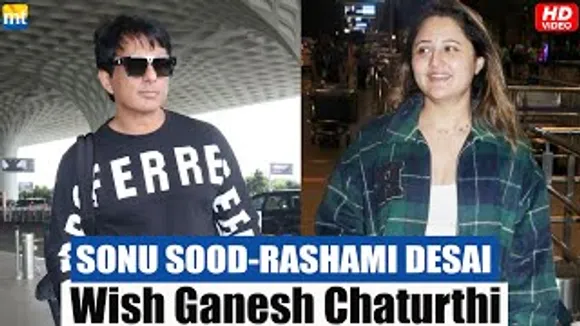 मस्सिआह Sonu Sood Invites Paps Home for Ganpati, Rashami Desai wishes media Happy Ganesh Chaturthi