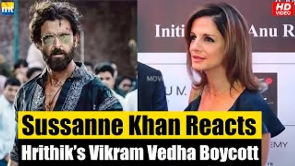 It Is NOT Fair! Hrithik Roshan's EX-wife Sussanne Khan reacts on people BOYCOTT Vikram Vedha