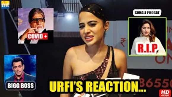 Urfi Javed reacts on Amitabh Bachchan COVID+, Salman Khan Host Bigg Boss 17, Sonali Phogat RIP
