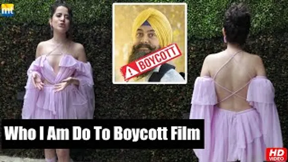 में कौन होती हूँ किसीको BOYCOTT करने वाली! Urfi Javed don't have time to Watch 'Laal Singh Chaddha'