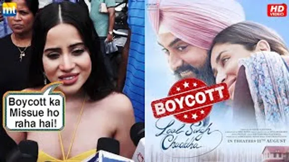 Urfi Javed's Emotionally ANGRY reaction on Boycott Laal Singh Chaddha Trend