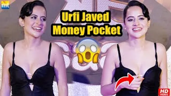 OMG 😳 See where Urfi Javed Kept her Money in front of media