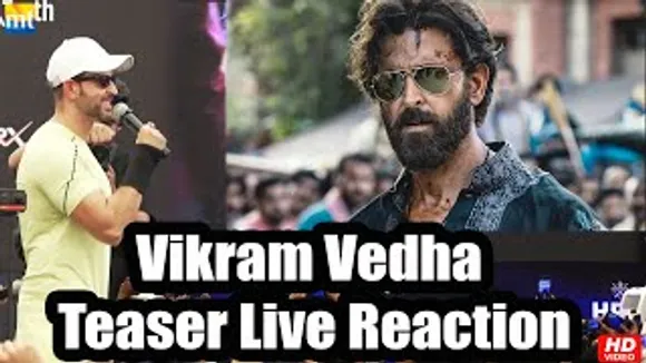 'Vikram Vedha' Teaser Live Reaction By Crowd in Phoenix Market City, Mumbai With Hrithik Roshan