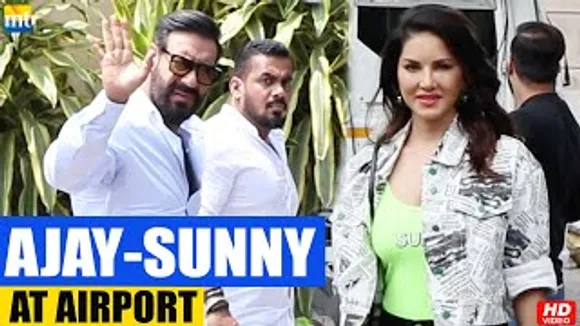 Ajay Devgn's Thank God trailer praised by media, HOT & Gorgeous Sunny Leone At Airport