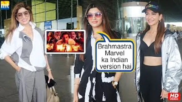 'BRAHMASTRA' is Outstanding says Akanksha Puri, Shamita Shetty & Kriti Kharbanda look Beautiful At The Airport