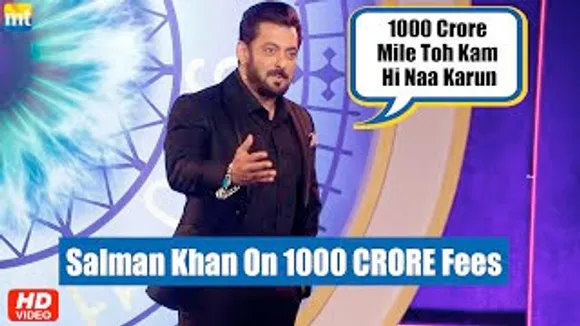Salman Khan breaks silence on taking 1000 CRORE Fees for Bigg Boss 16