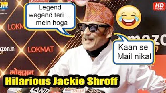 Jackie Shroff has FANTASTICLY FUNNY Reaction on being Called a LEGEND
